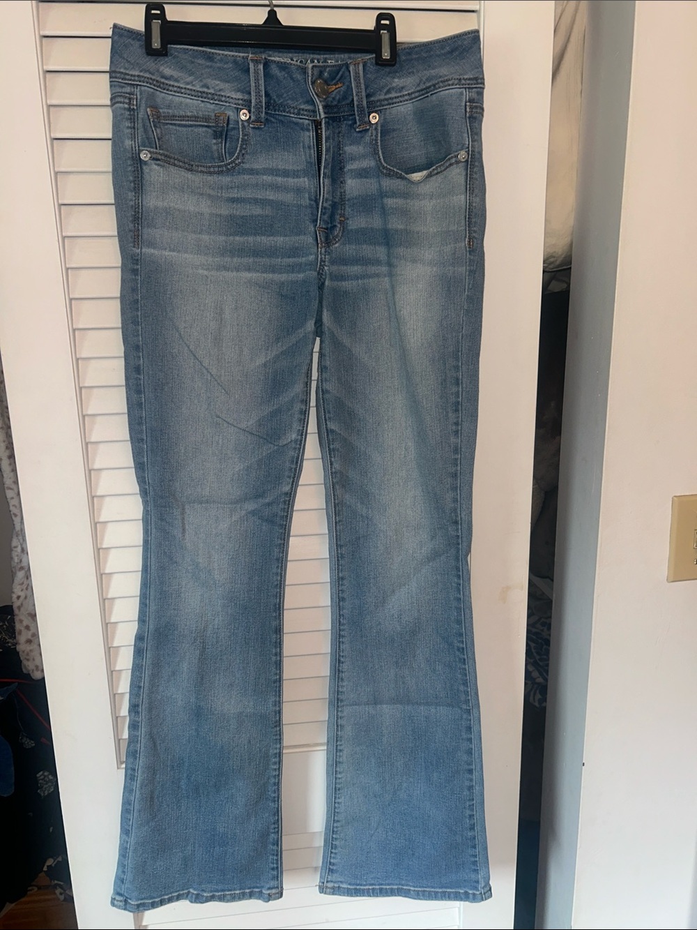 American Eagle Outfitters Light Blue Flare Jeans